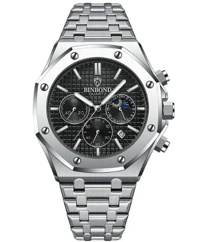 Savoi Binbond Men's Multifunctional Moon Phase Watch