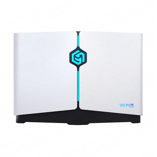 HYPEREV Gaming Router WiFi 6 for PC & Consoles PS5 PS4 Xbox Switch etc |Free 1-Year GearUP Console Booster | Internet Booster for WiFi Gaming| 2402Mbps 5GHz & 2.4GHz | WiFi & Ethernet